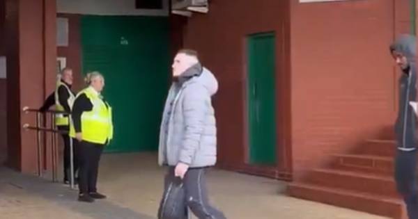 Watch Ryan Kent taunted by Celtic fans as Rangers star begged: ‘sign a new deal’ after derby defeat