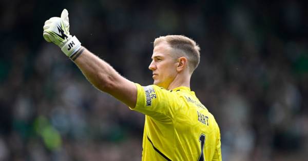 Joe Hart tips hat to Celtic derby scorers as he revisits infamous three word catchphrase