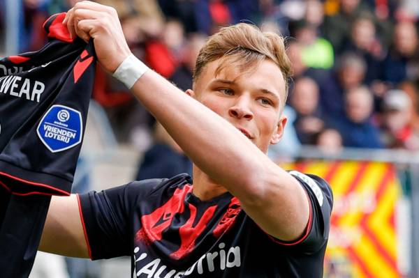 Ex-Celtic striker’s SON hits hot scoring streak to draw parallels with Parkhead favourite… but it’s NOT Henrik Larsson