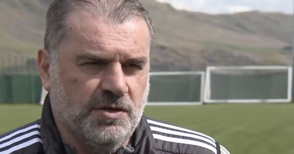 Ange Postecoglou responds to Celtic record breakers poser as boss insists squad ‘haven’t looked’