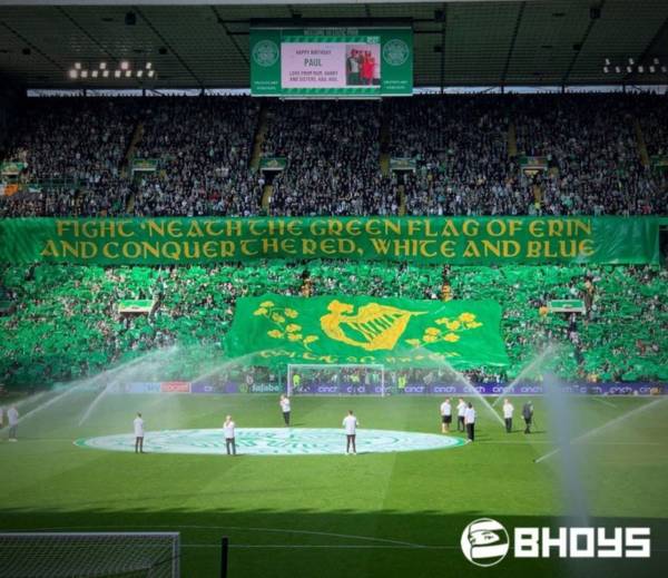 Photo: Bhoys Show How The Celtic End Should Look