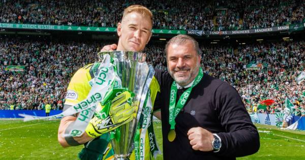 Joe Hart on Ange Postecoglou’s Celtic message which ‘means a lot’ as goalkeeper ponders future