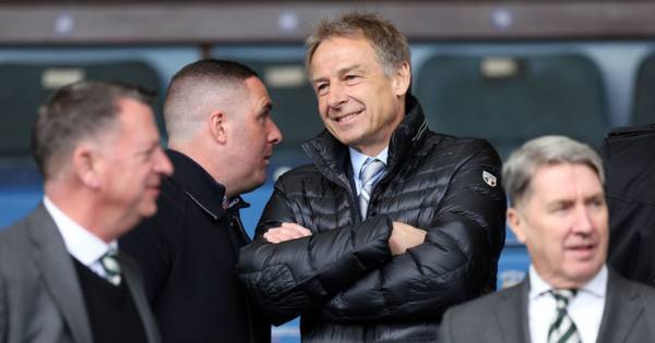 Jurgen Klinsmann labels Celtic a ‘massive club’ as he opens up on Oh scouting mission