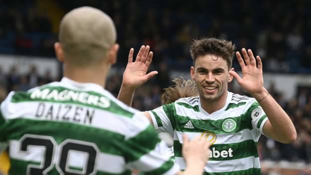 Kilmarnock 1-4 Celtic: Hosts Celtic canter further towards title at Rugby Park