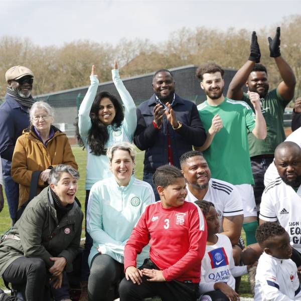 Celtic FC Foundation and Hackney Council team up for refugee football tournament