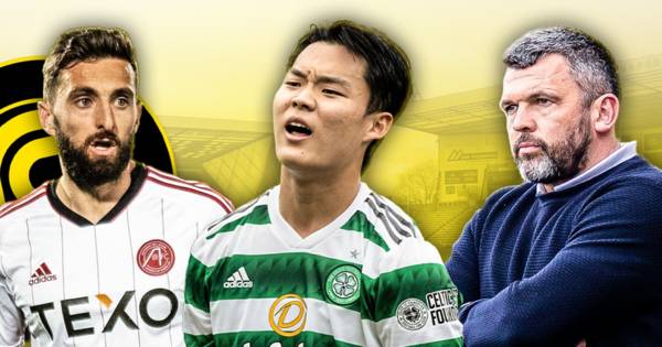 Oh Hyeon-gyu Celtic tackle and Graeme Shinnie Aberdeen red card debated while top six predicted – Talking Scheidt LIVE