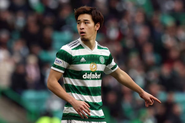 Yuki Kobayashi gets the big Celtic thumbs up he needed