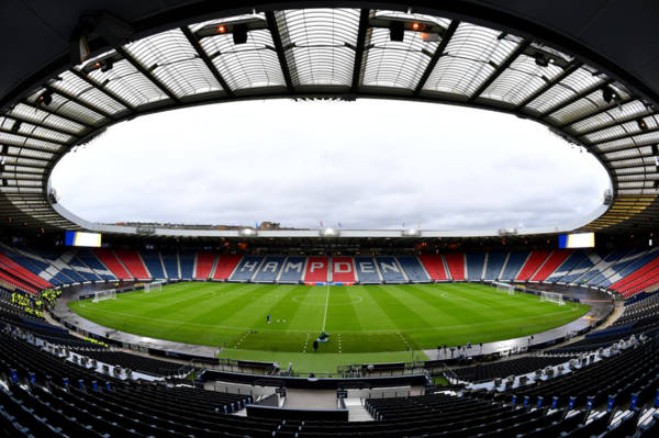 Celtic fans to get a good look at Hampden pitch this weekend as new trophy is teased