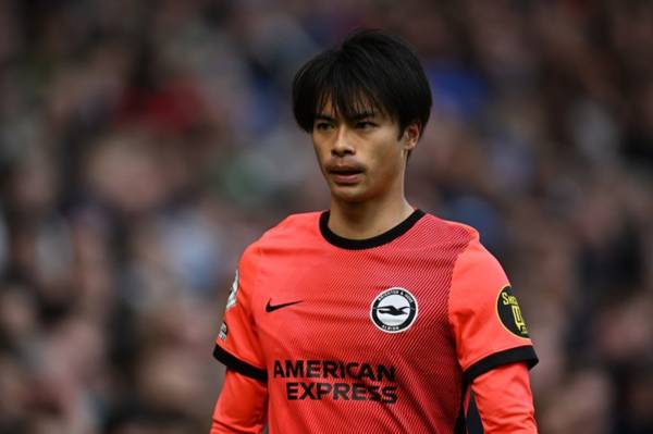 Kaoru Mitoma was ‘flattered’ by Celtic interest before joining Brighton