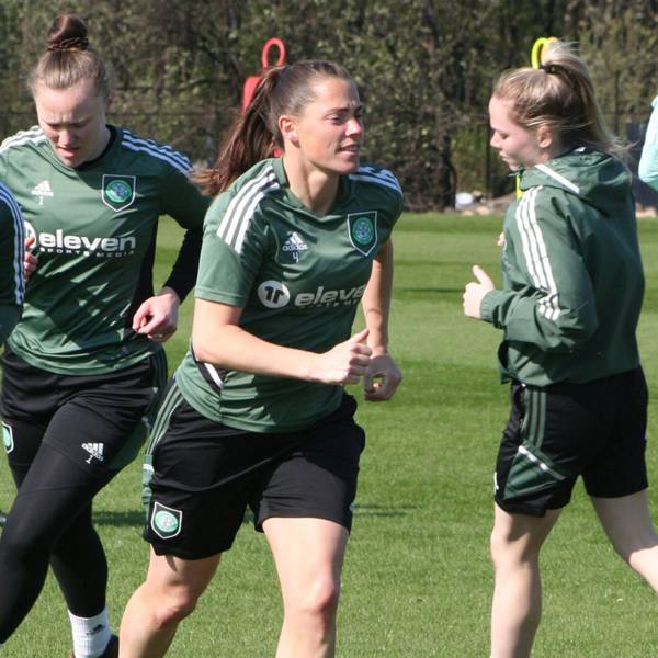 Training Gallery: Scottish Cup semi-final versus Glasgow City