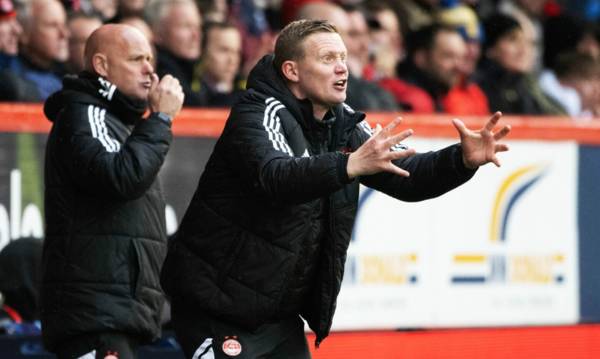 ‘We stay strong and keep fighting’ – Aberdeen boss Barry Robson’s post-split message as Dons land Celtic, Rangers and Hearts away