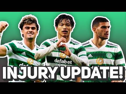 Celtic INJURY UPDATE for semi final. | Hatate, Jota and Abada.