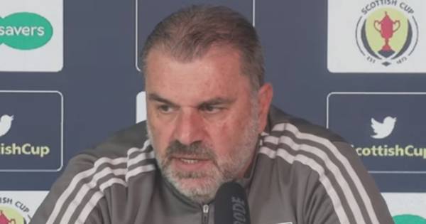 Ange Postecoglou admits Celtic driven on by Scottish Cup defeat to Rangers last year