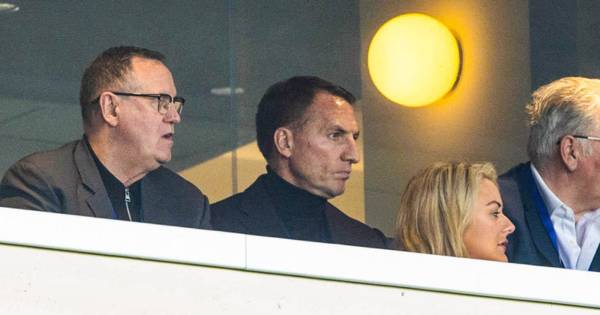 Brendan Rodgers spotted at Celtic win over Rangers as Humza Yousaf and Kenny McLean take in Hampden clash