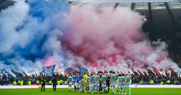 Celtic and Rangers fans flood Hampden as Hoops edge into the Scottish Cup final