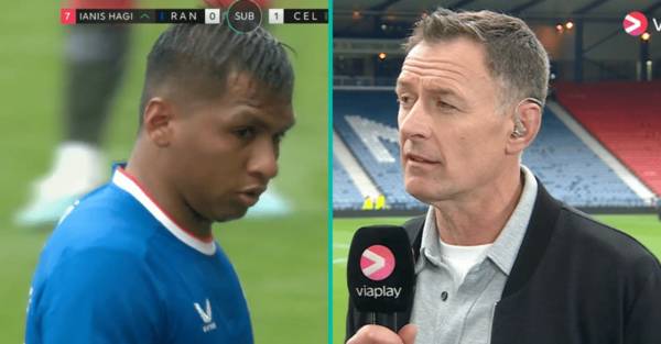 Chris Sutton Brands Alfredo Morelos As ‘A Disgrace’ After Rangers Loss To Celtic