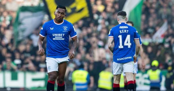 Chris Sutton slams ‘overweight’ Alfredo Morelos Rangers performance as Celtic hero brands contract rebel ‘absolute disgrace’