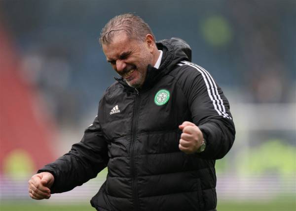 Fancam- watch Ange Postecoglou take the acclaim of the Celtic support at Hampden