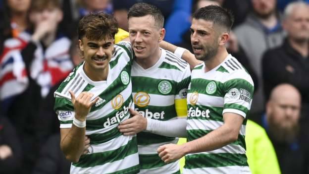 Rangers 0-1 Celtic: Jota header sinks O** F*** rivals in semi-final to keep treble dream alive