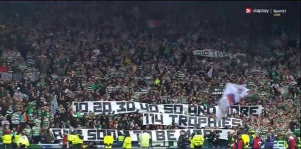 ‘Soon To Be More’; Terrific Banner Appears In Celtic End Post Derby