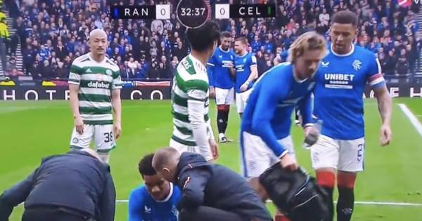 Todd Cantwell unseen Rangers gamesmanship as Alfredo Morelos turns unlikely Celtic ally