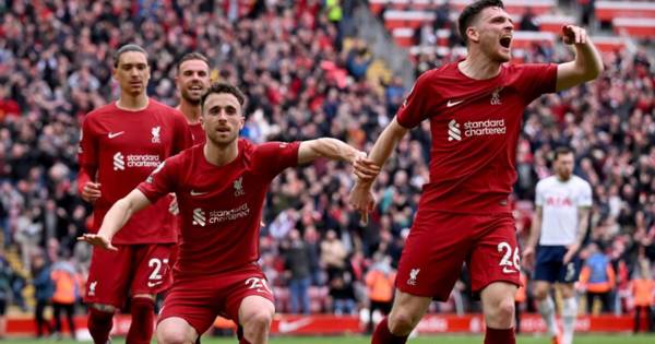 Andy Robertson’s subtle Celtic celebration as Liverpool hero enjoys ‘Jota Sundays’