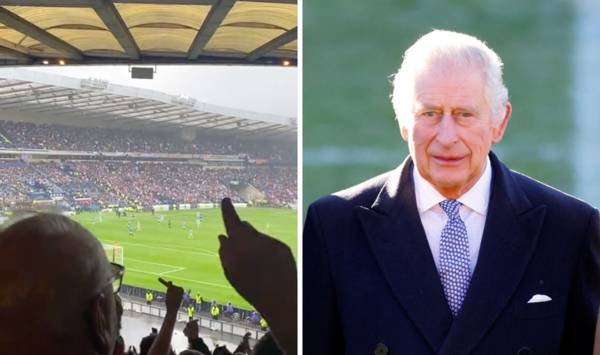 Celtic fans mock King Charles with ‘shove your coronation up your a***’ chant vs Rangers