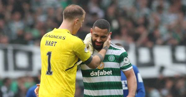 Celtic No1 Joe Hart ‘love him’ Cameron Carter-Vickers Rangers praise as ‘two top fan bases’ hailed