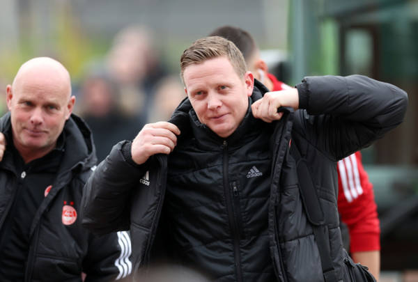 BBC reporter: Barry Robson said he was ‘born’ for Aberdeen job after 4-0 Celtic defeat