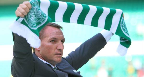 Photo: Brendan Rodgers at Hampden to watch Celtic beat Rangers