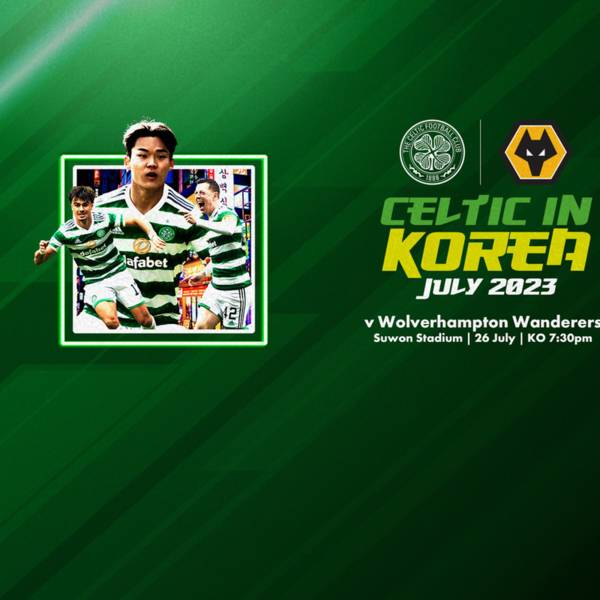 Celtic to play Wolves in South Korea this summer