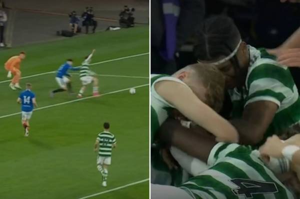 Watch the OUTRAGEOUS backheel that sealed remarkable Youth Cup win for Celtic in 11-GOAL thriller against Rangers