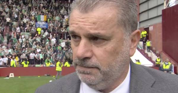 Ange Postecoglou in emotional Celtic title address as boss details Parkhead journey ‘belief’