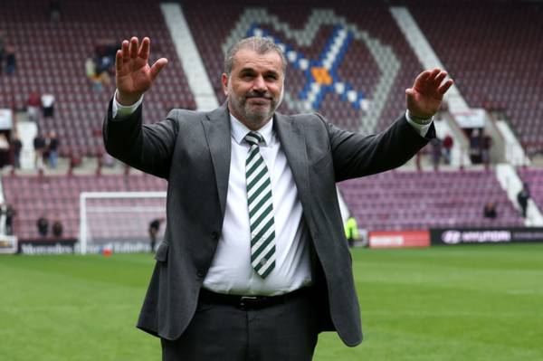 Ange Postecoglou sends emotional message as Celtic win league