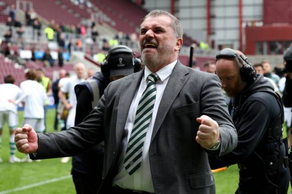 Ange Postecoglou’s emotional reaction to title win; Celtic boss’s humility is first class