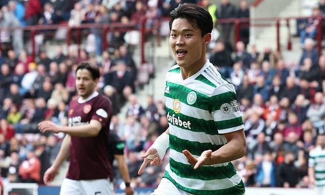 Hearts 0-2 Celtic: Ange Postecoglou’s side secure back-to-back Scottish Premiership titles