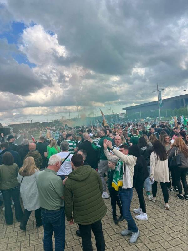 Watch: Celtic Park Prepares For Yet Another Title Party