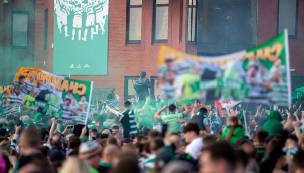 Celtic Star Missing From Celtic Park Celebrations