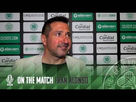 Fran Alonso On the Match | Celtic FC Women 3-1 Glasgow City |