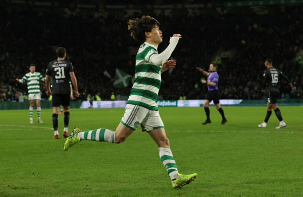 Kyogo’s surprising choice for Celtic goal of the season; loved joyous Celtic Park scenes