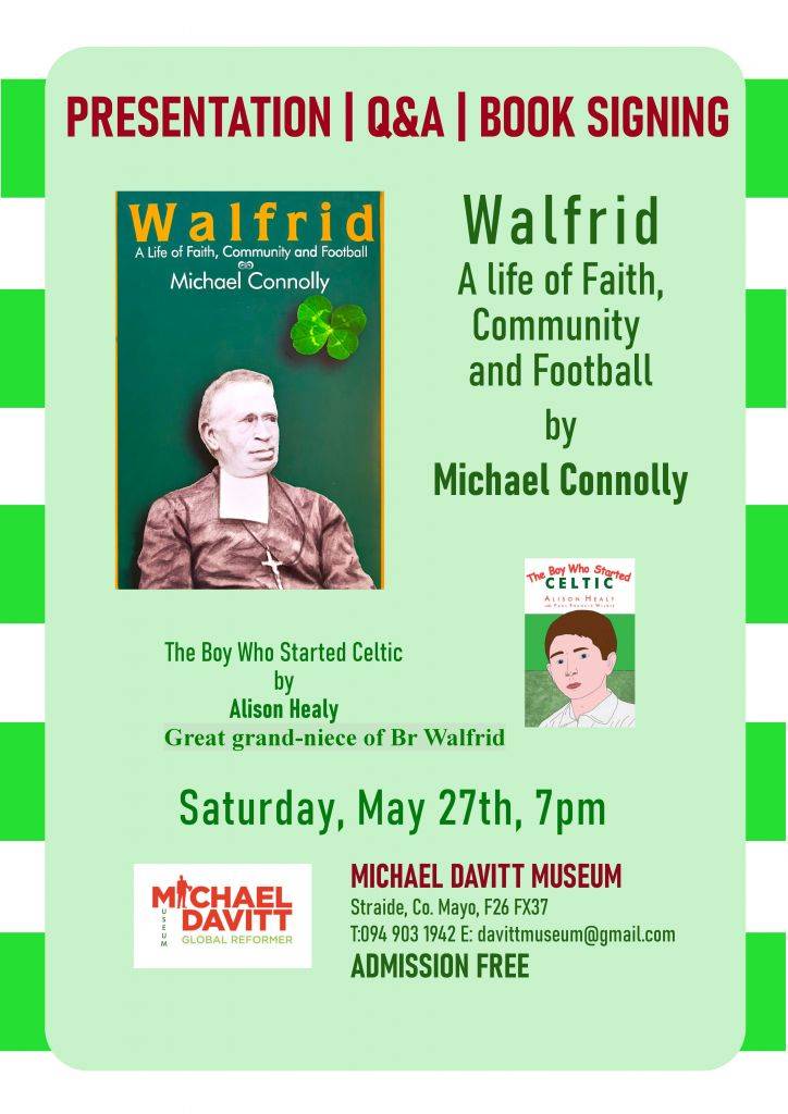 Michael Davitt Museum To Hold Brother Walfrid Books Event