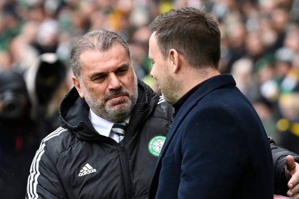 Ange Postecoglou in Celtic response to Rangers guard of honour snub