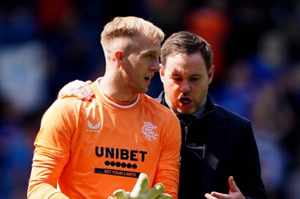 Michael Beale makes Rangers No 1 pledge after Robby McCrorie display