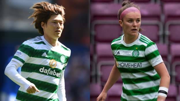 Celtic’s Kyogo Furuhashi and Caitlin Hayes win PFA Scotland player of the year awards