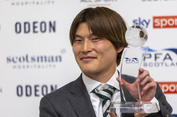 Ange and Kyogo react to Celtic awards as striker drops hint on future