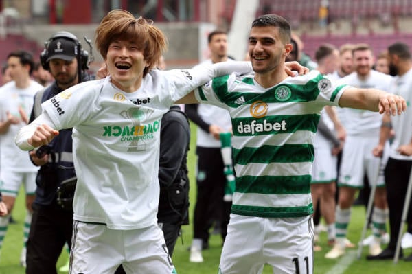 Ange answers Kyogo transfer question; points to three things striker ‘loves’ about Celtic