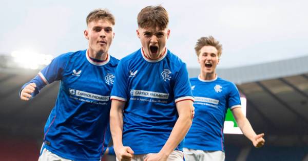 Rangers U18s grab Celtic bragging rights as Eadie and Curtis net to sink rivals