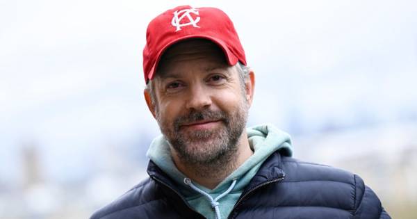 Ted Lasso’s Jason Sudeikis answers Celtic or Arsenal fan poser and makes ‘just don’t drink poison’ quip