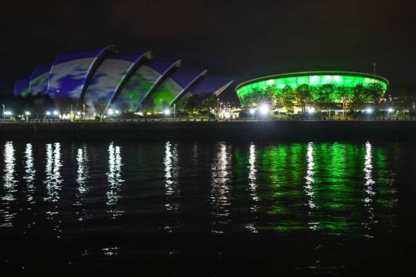 Jim Goodwin is forced to defend former Celtic star’s appearance at Brown and Lustig Hydro night