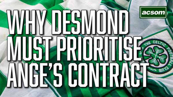 The two priorities for Dermot Desmond during Celtic Park visit